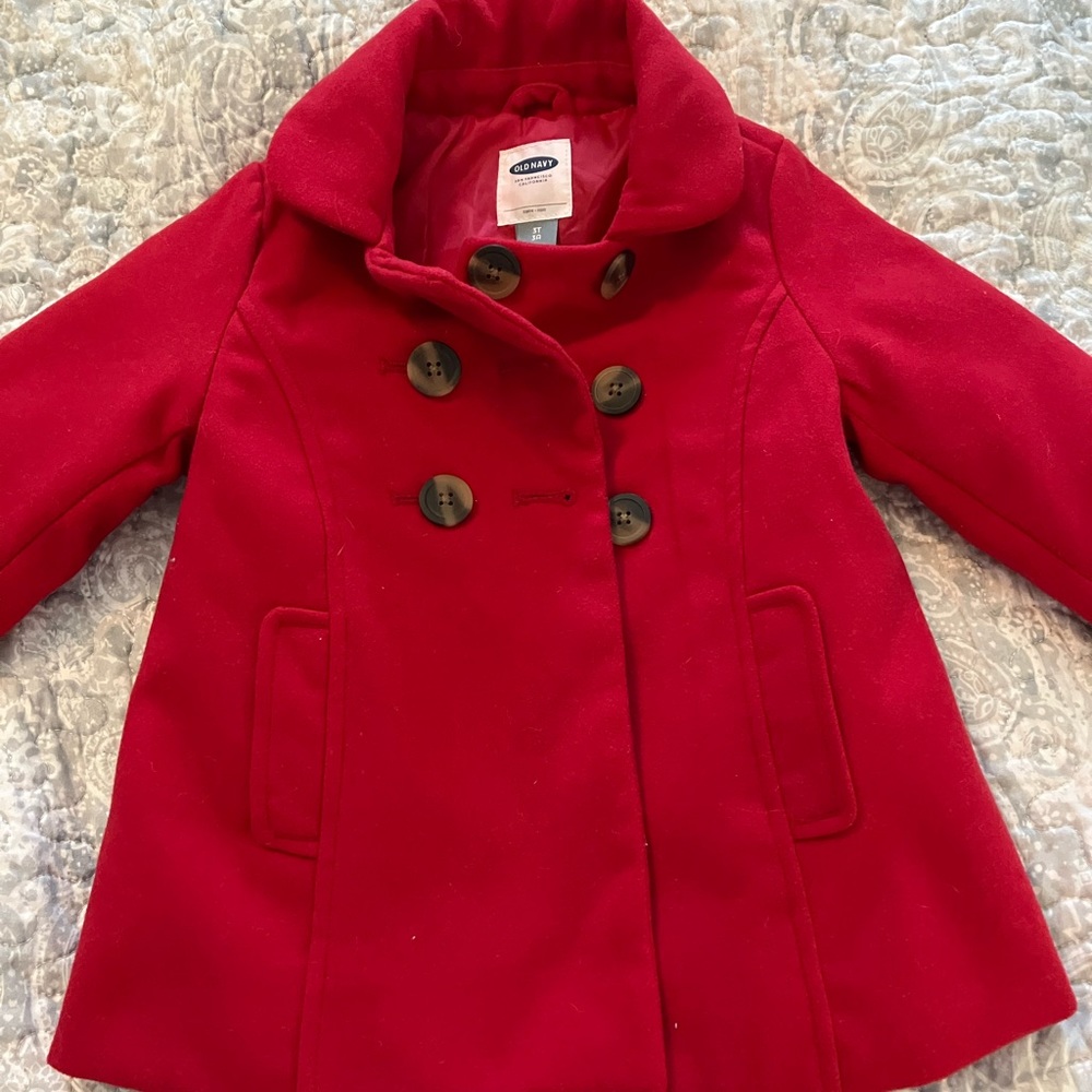 3T pea coat by Old Navy